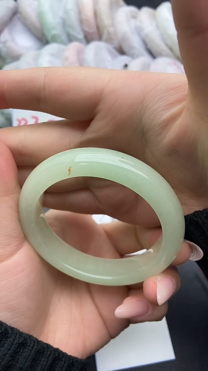 未镶嵌手镯石英质玉瑕疵282+56/57