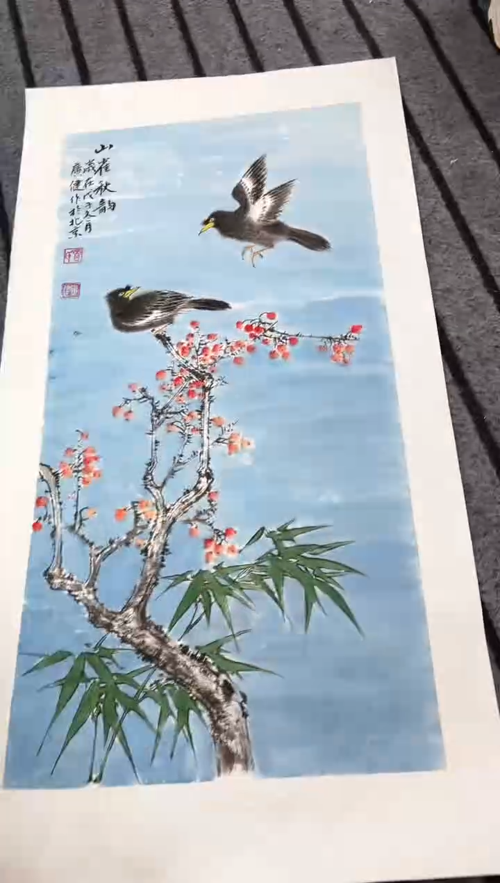 精品国画花鸟作品