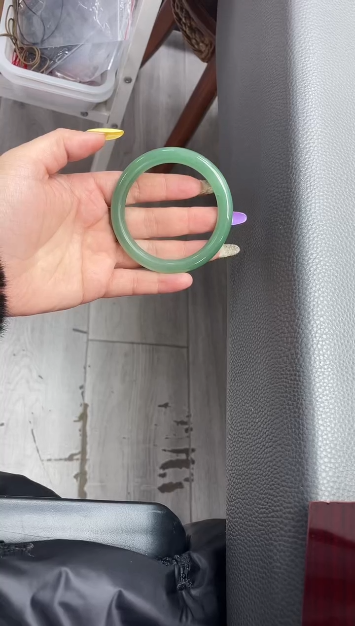 未镶嵌独龙玉圆条镯子石英质玉一***猫独龙玉圆条镯子199