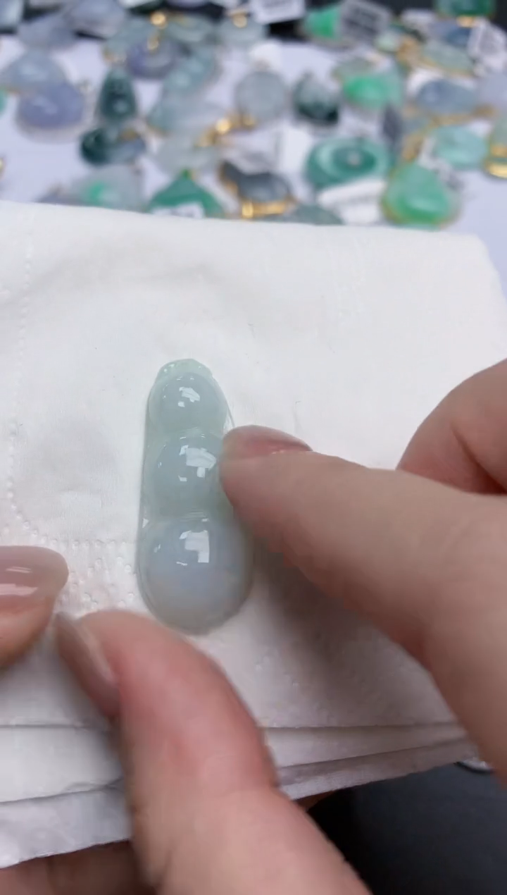 【闪购商品】翡翠颈饰未镶嵌天然缅甸翡翠A货