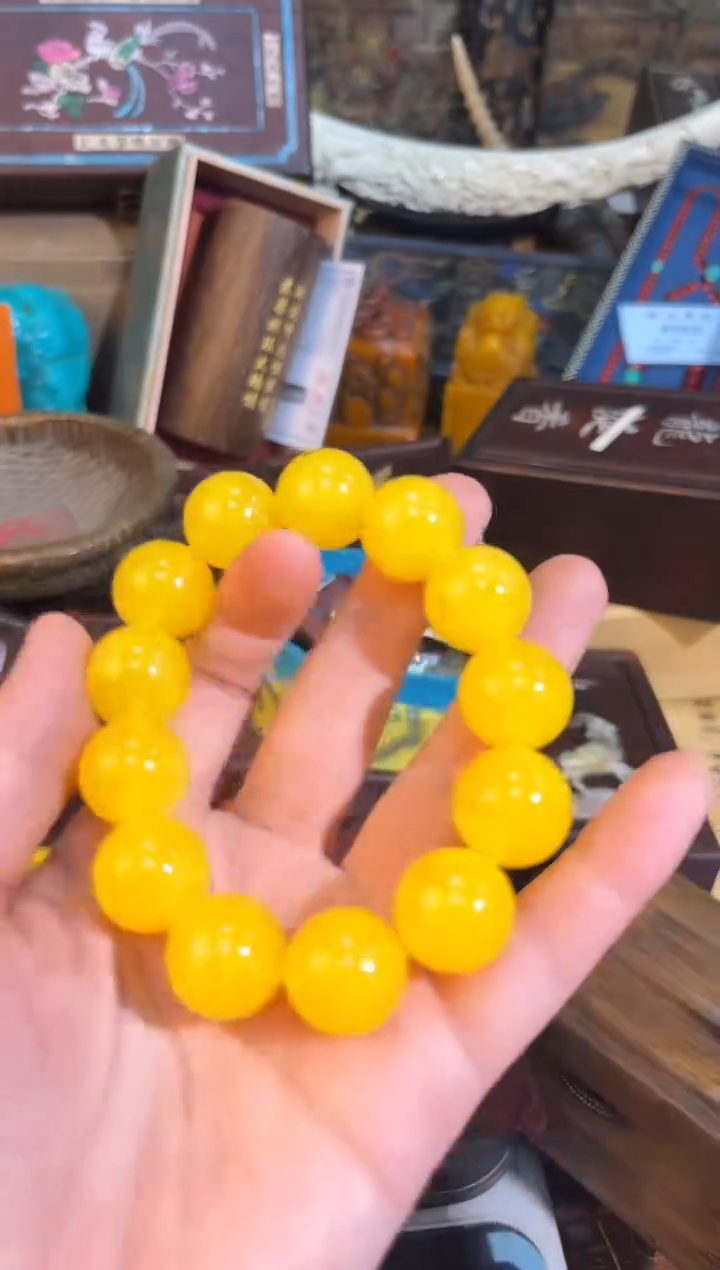 【闪购商品】蜜蜡手链未镶嵌44凯凯凯凯凯凯凯凯