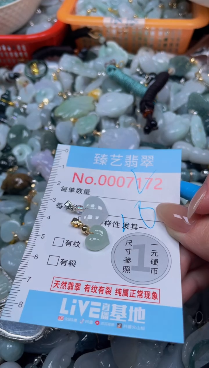 颈饰未镶嵌翡翠7172