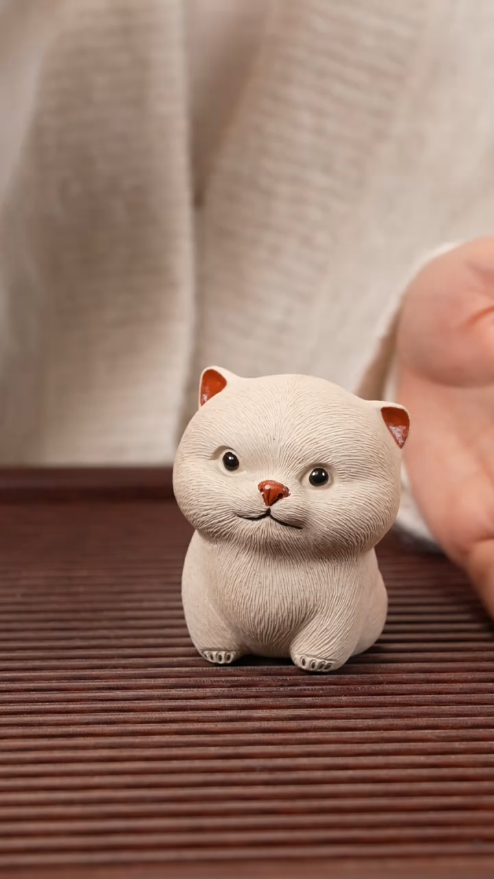 【闪购商品】紫砂茶宠精工萌狗