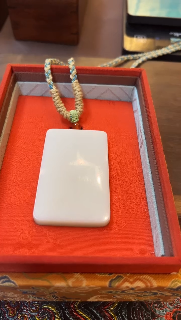 和田玉未镶嵌颈饰和田玉挂牌Y048