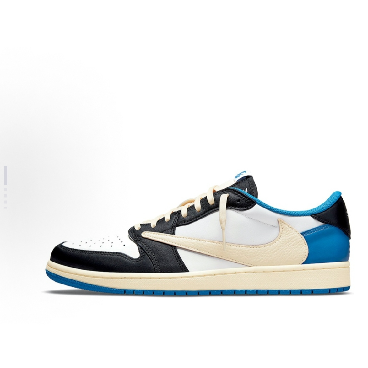 未拆封 NIKE/耐克 经典男鞋AJ1闪电倒钩低帮女鞋aj1藤原浩时尚
