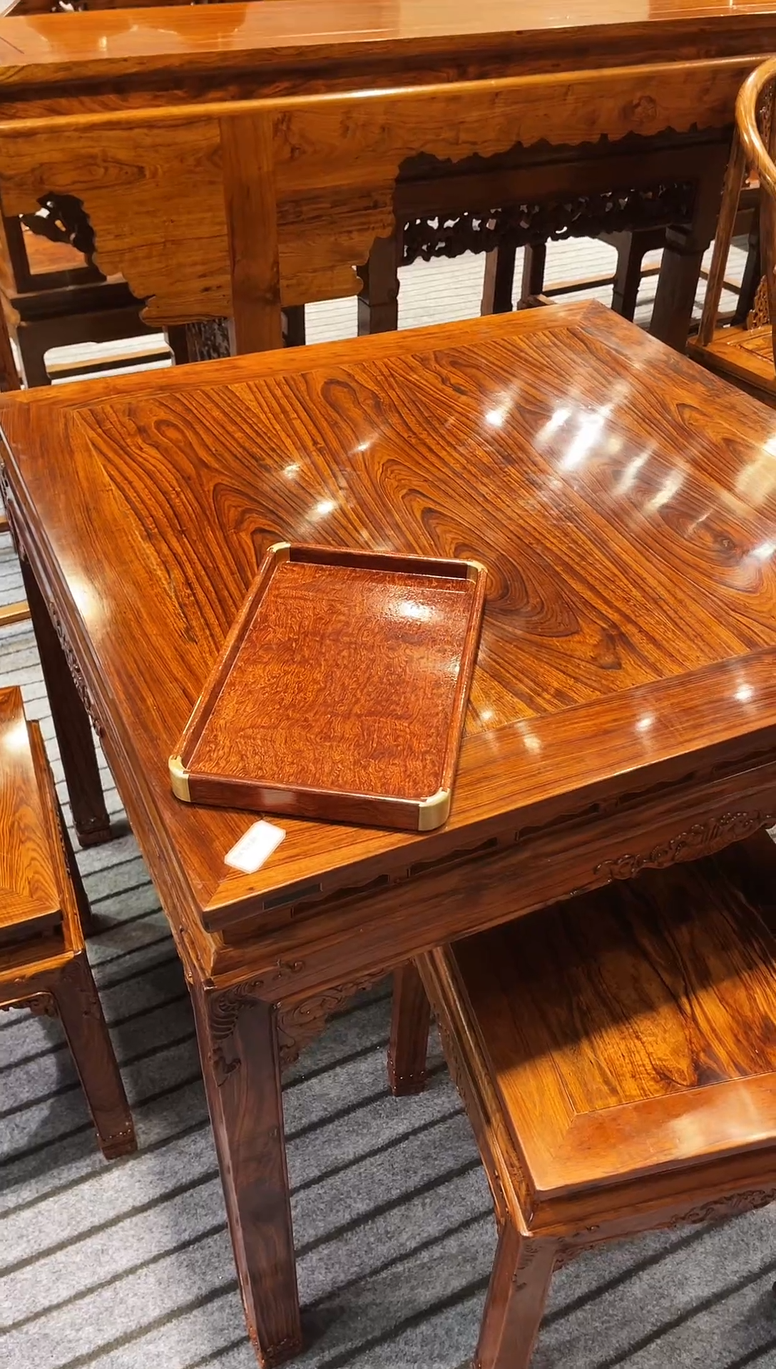 花梨木类花梨木茶盘家具改价链接