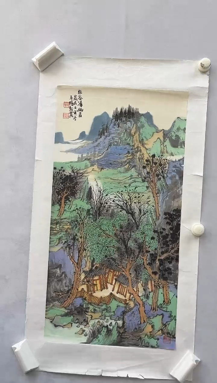 国画炳山艺术--陈时超老师作品 