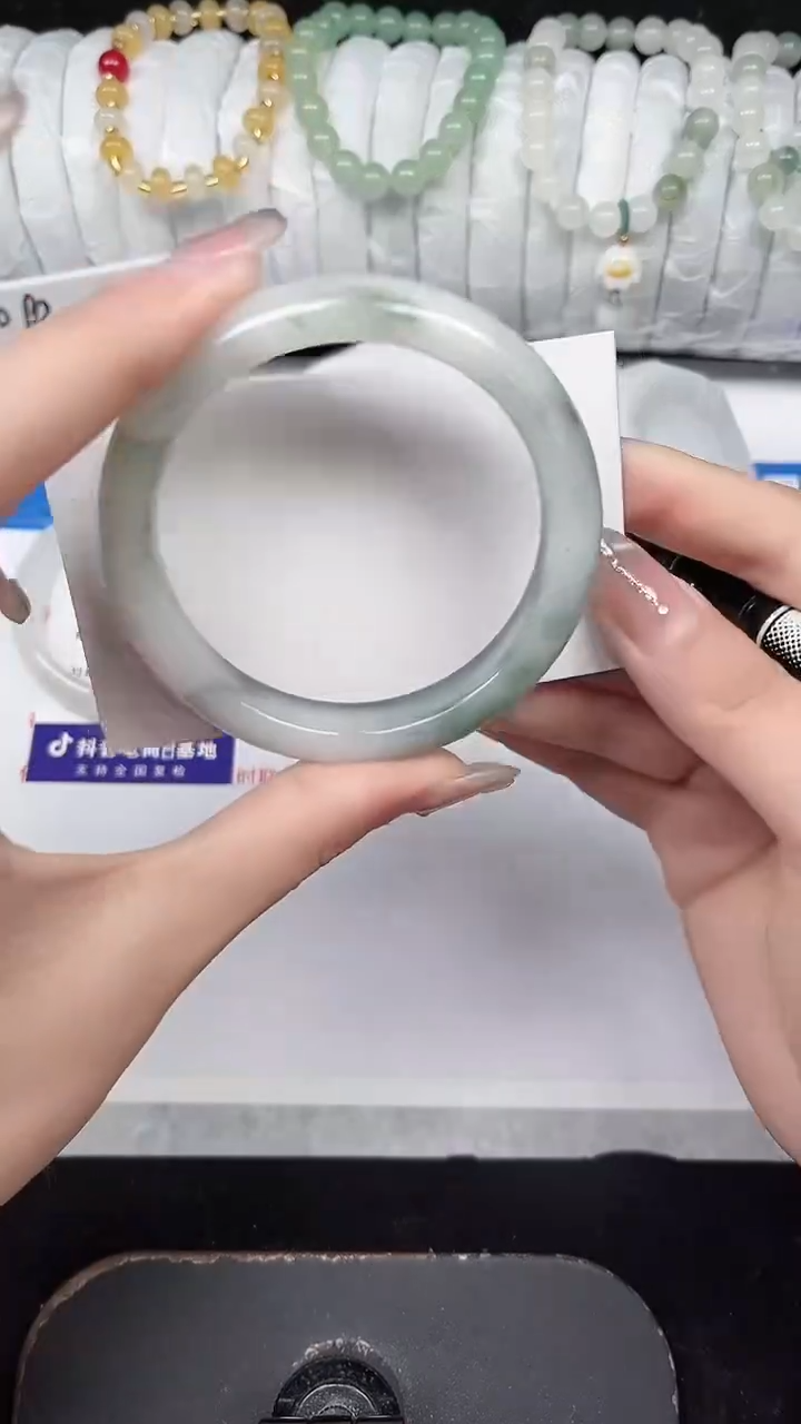 未镶嵌手镯石英质玉183-55/56