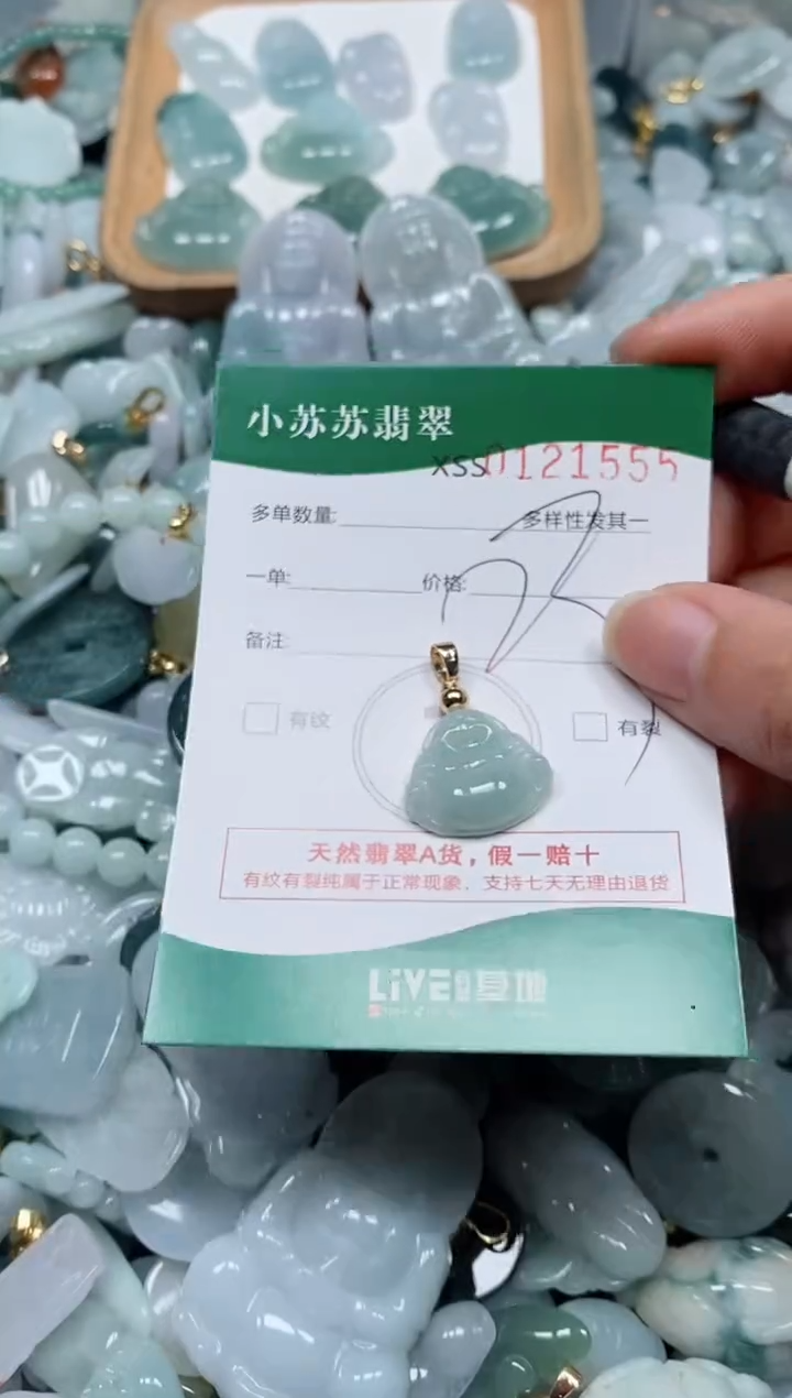 【闪购商品】翡翠颈饰未镶嵌闪购商品0121555