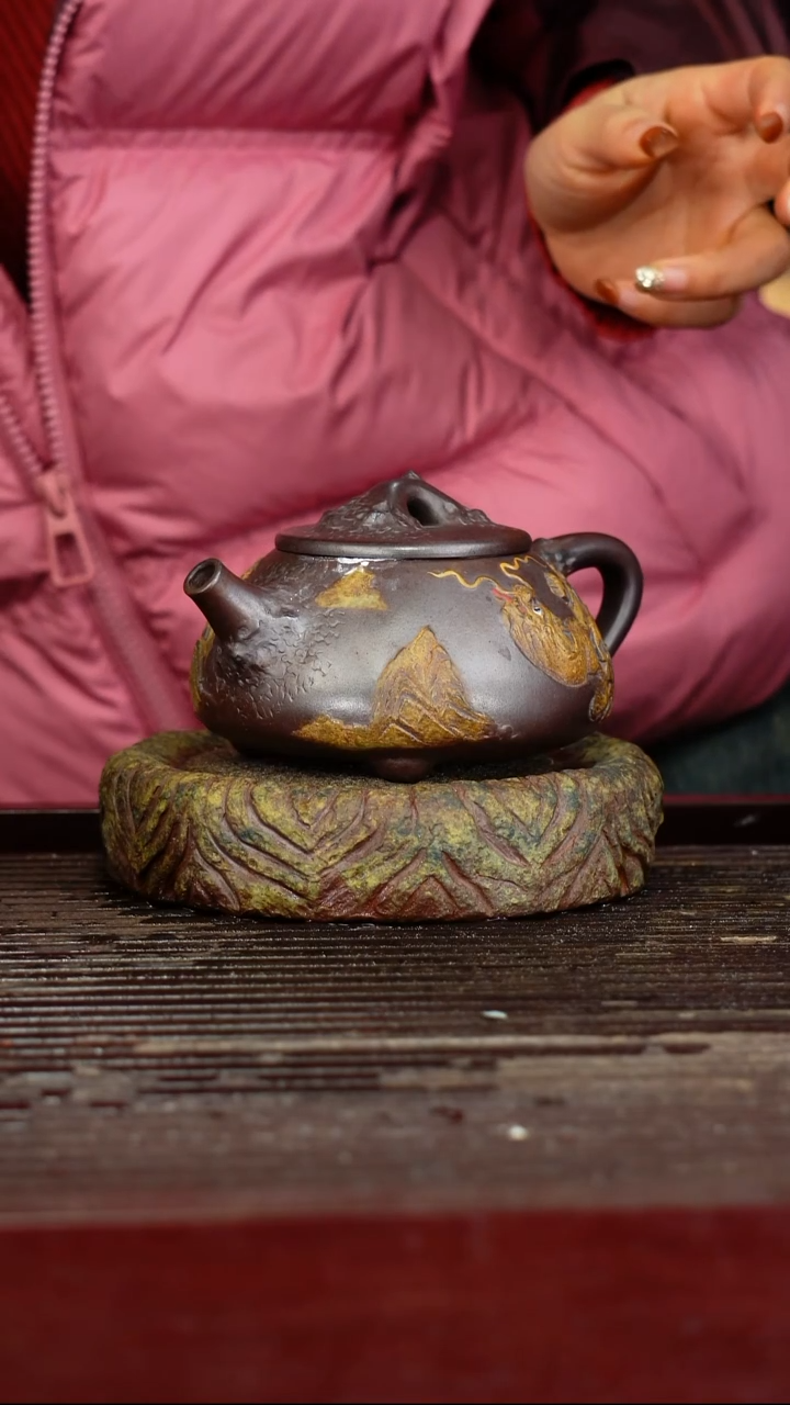 宜兴原矿紫砂壶茶壶宜兴原矿紫砂壶茶壶300C