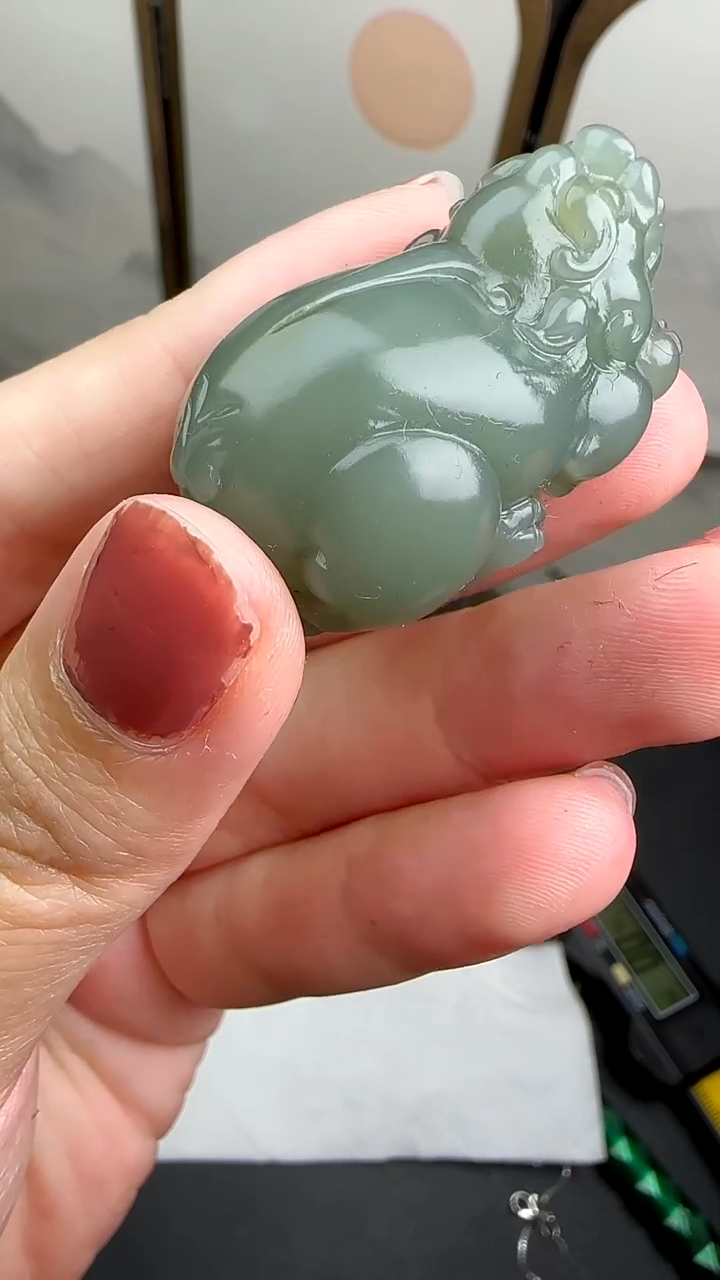 吊坠(不含链)未镶嵌和田玉JJD1211066多样性发一