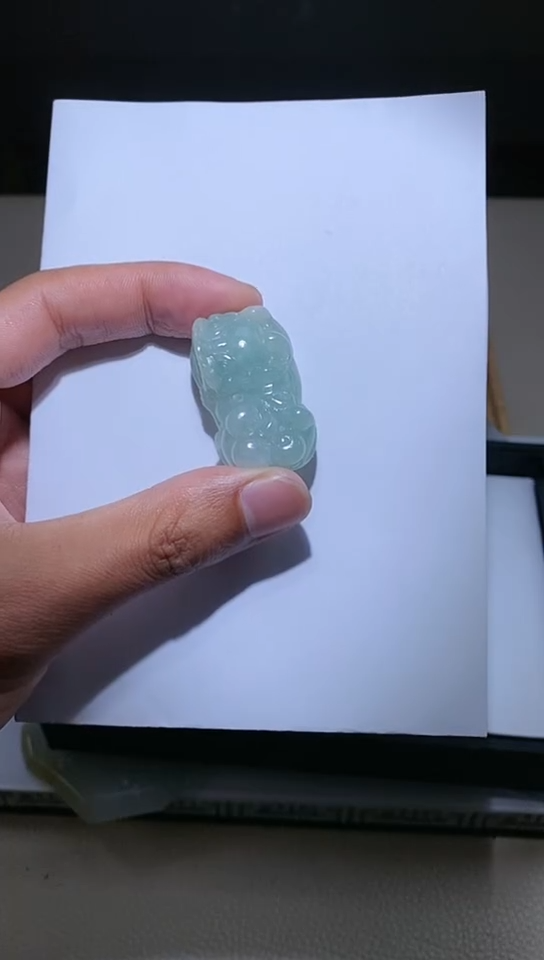 颈饰未镶嵌翡翠时**歌翡翠1117018