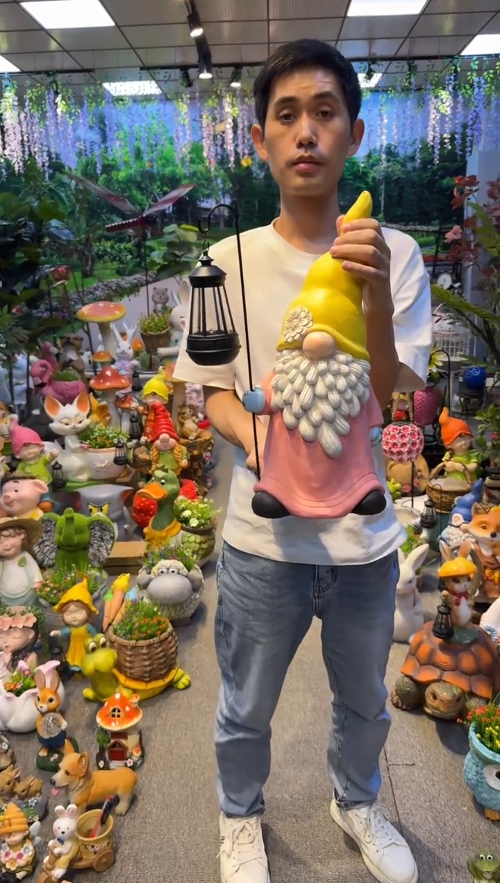 无花朵花园庭院摆件&00&