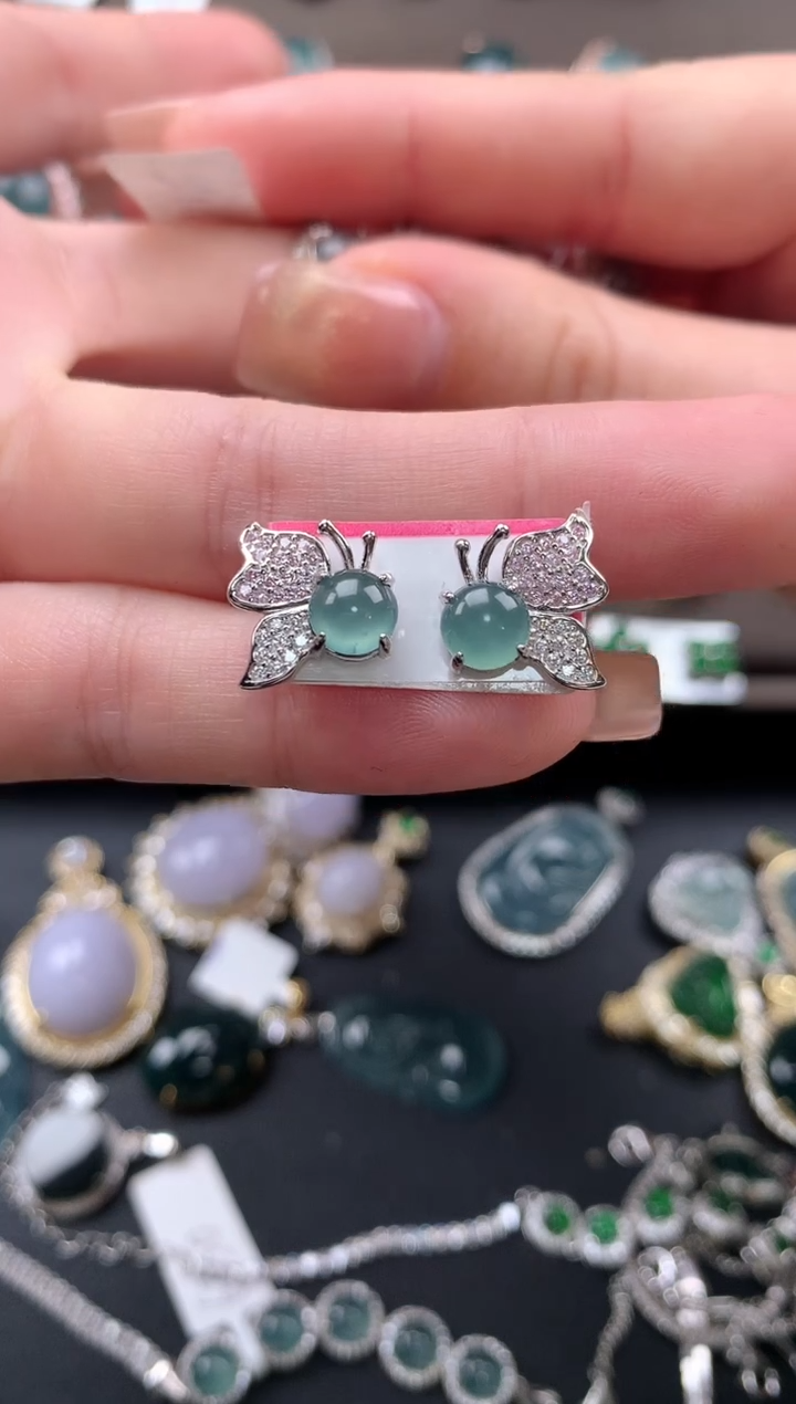 【闪购商品】翡翠戒指银S925镶嵌13131