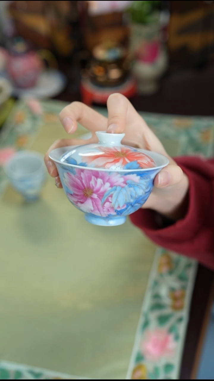 景德镇大乔推荐好物 盖碗