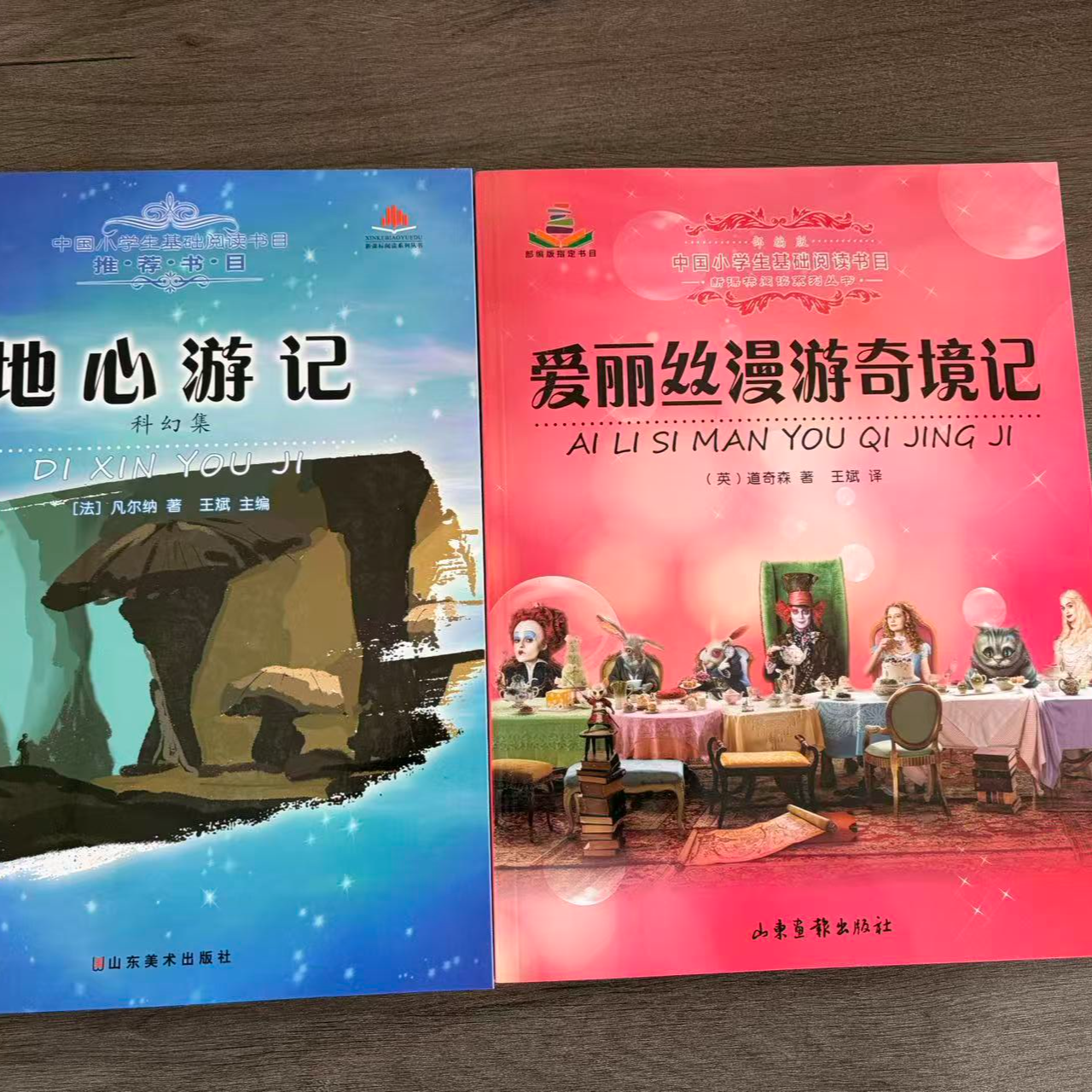 1426【尾单瑕疵】中国小学生基础阅读书目图书2本