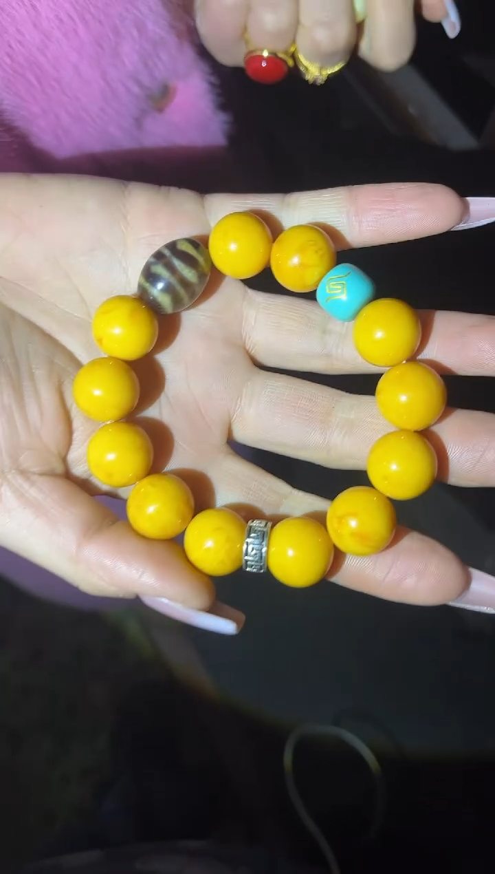 【闪购商品】蜜蜡手链未镶嵌77合合合合合合合合