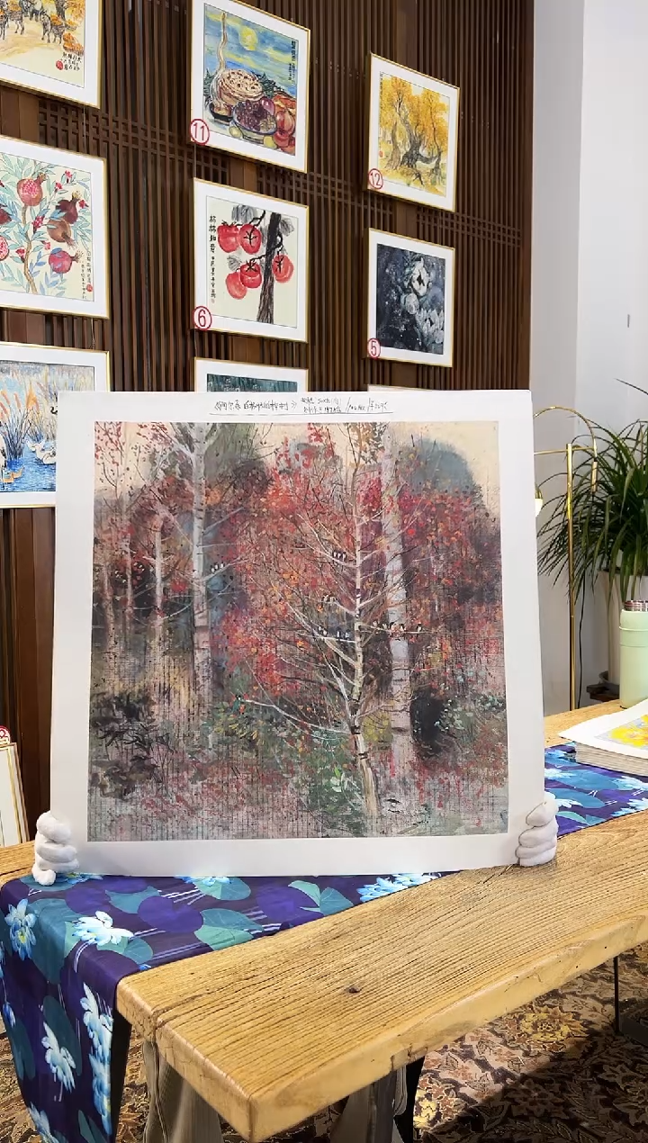 版画耿玉琨名章限量版画S