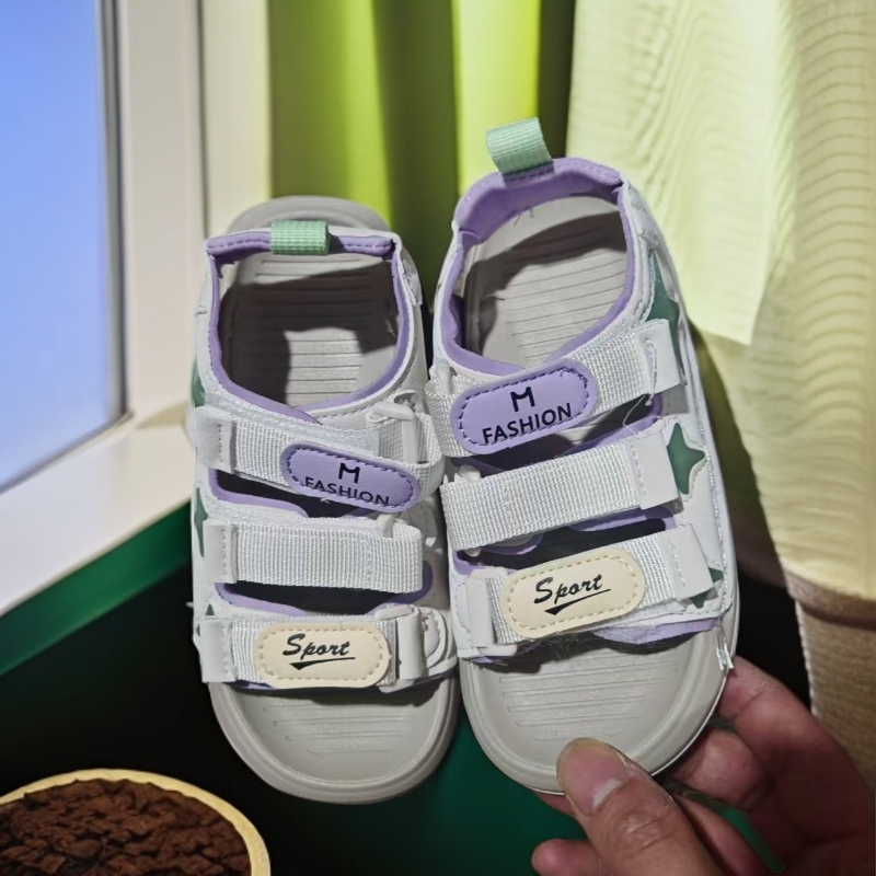 619夏季新款儿童软底沙滩鞋男孩子学生宝宝童鞋