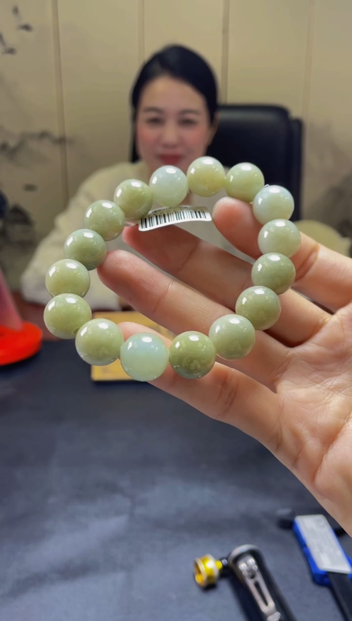 未镶嵌手串翡翠珠串 拍一发一