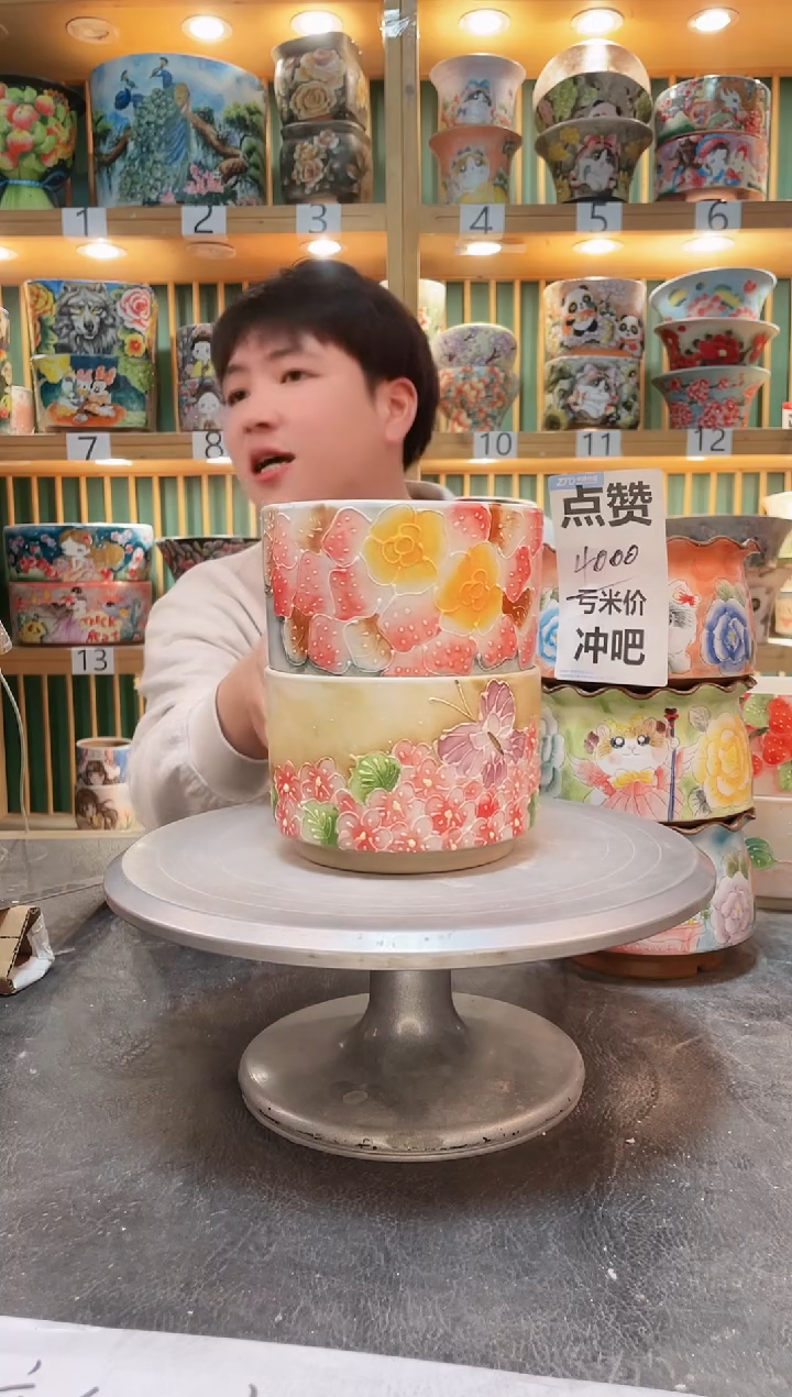 【闪购商品】瓷片默认微瑕一物一拍0216-100-2个