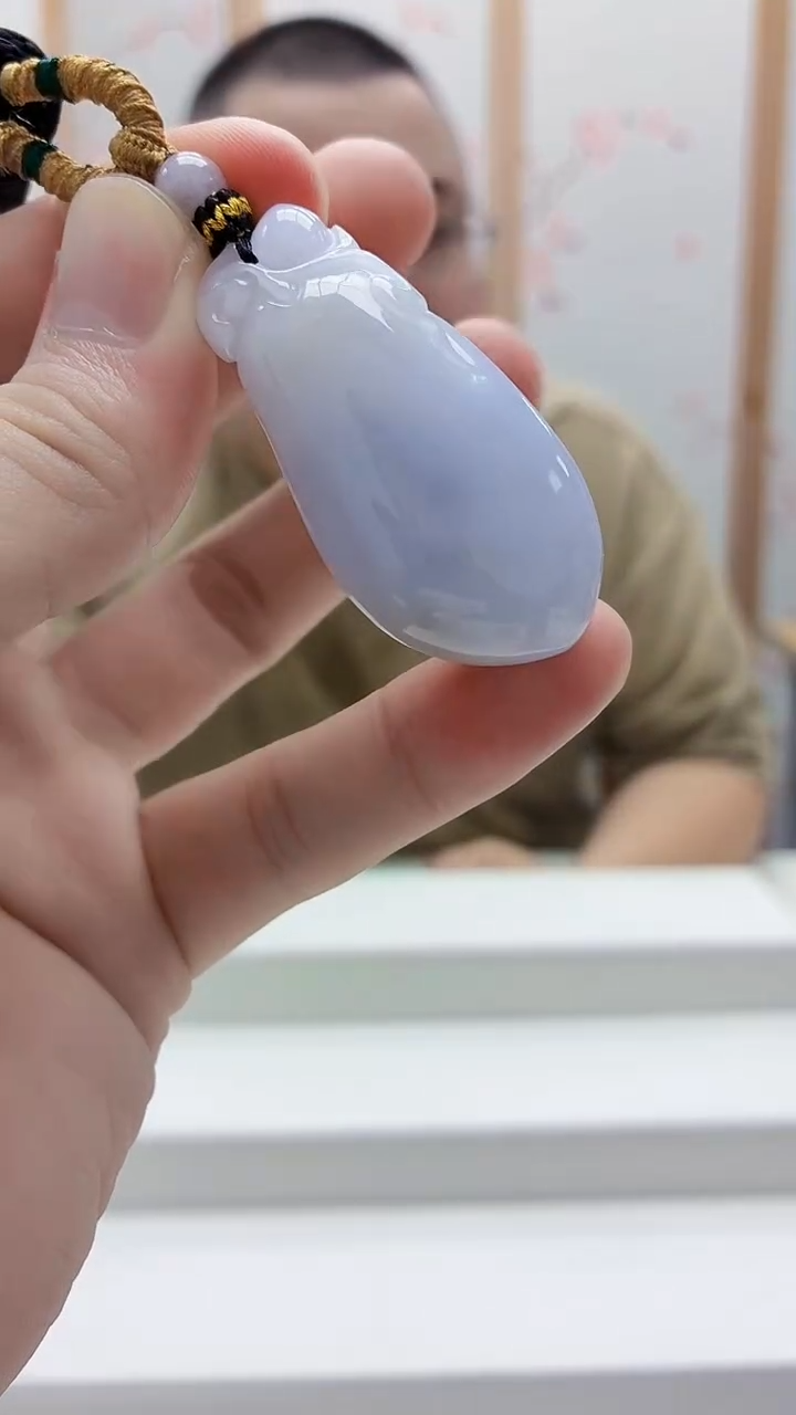 未镶嵌定制翡翠5167bb-毛货挂件45