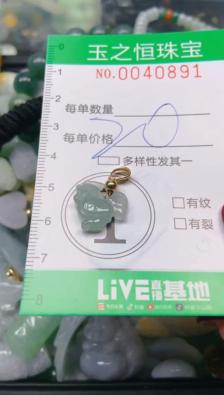 【闪购商品】翡翠颈饰未镶嵌闪购0040891