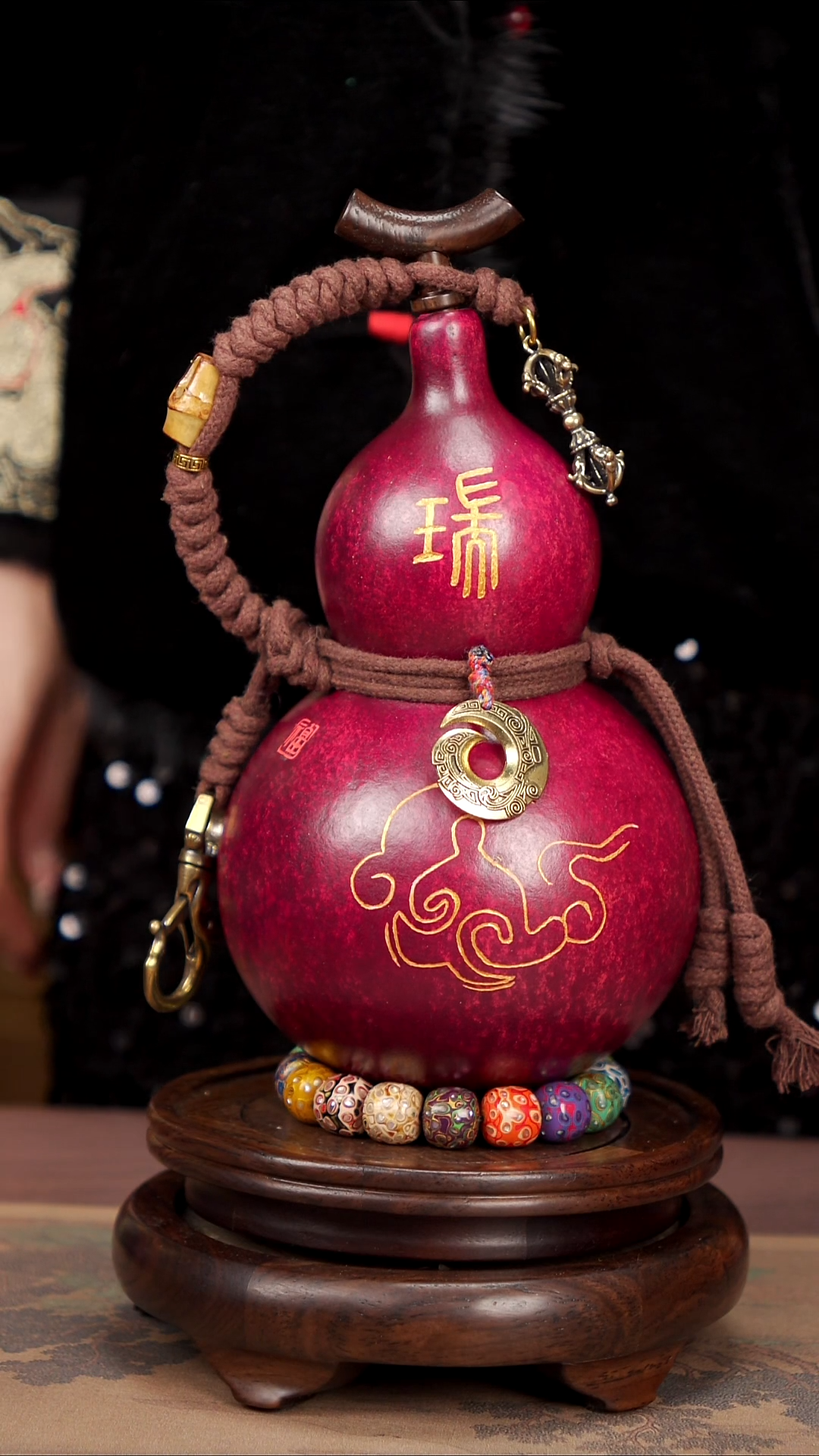 【闪购商品】121易林大漆酒葫芦----178