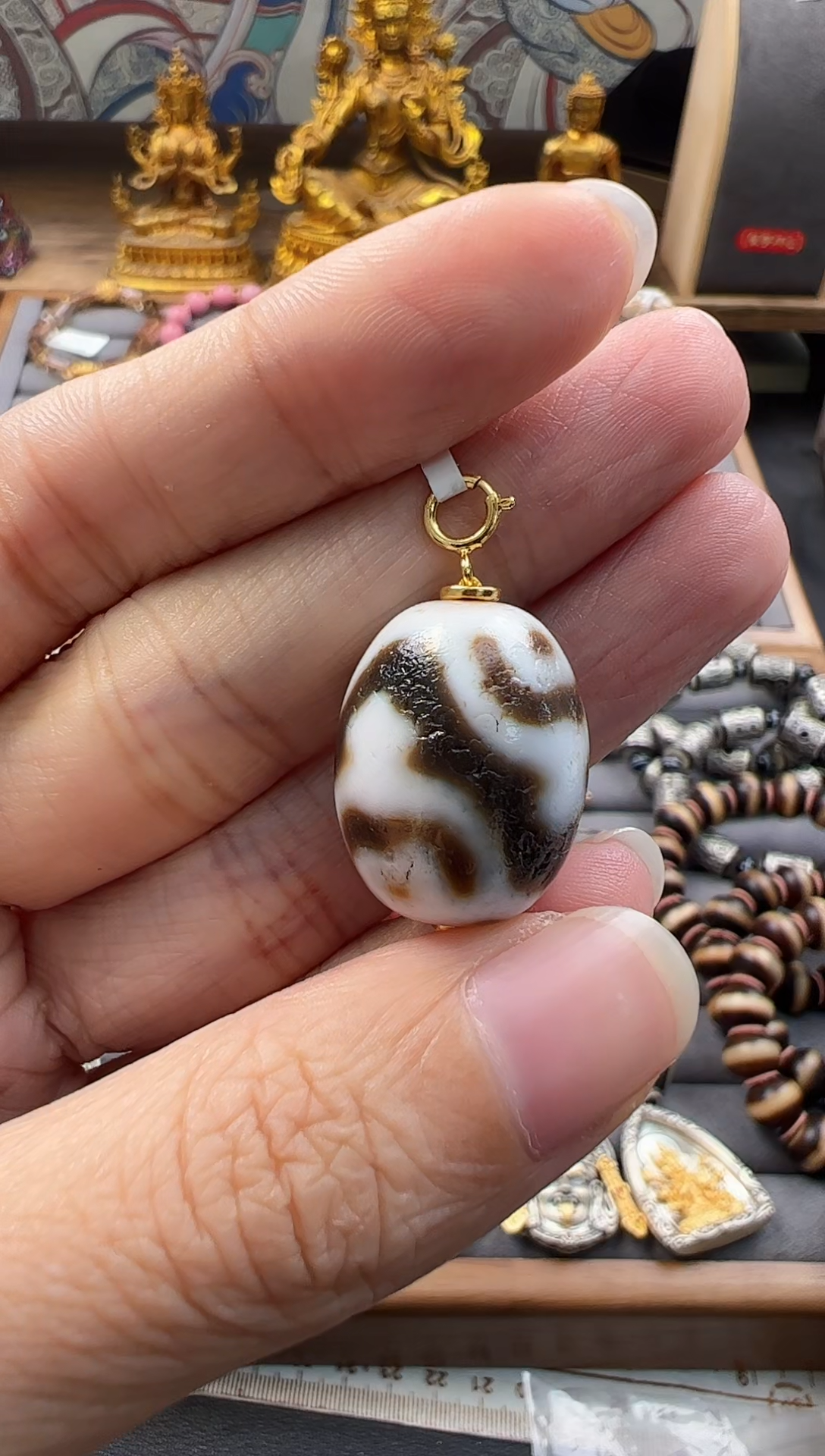 【闪购商品】玛瑙/玉髓银S925镶嵌颈饰吊坠