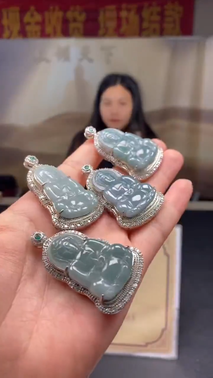 颈饰未镶嵌翡翠多样性发货【只发一件】*q2