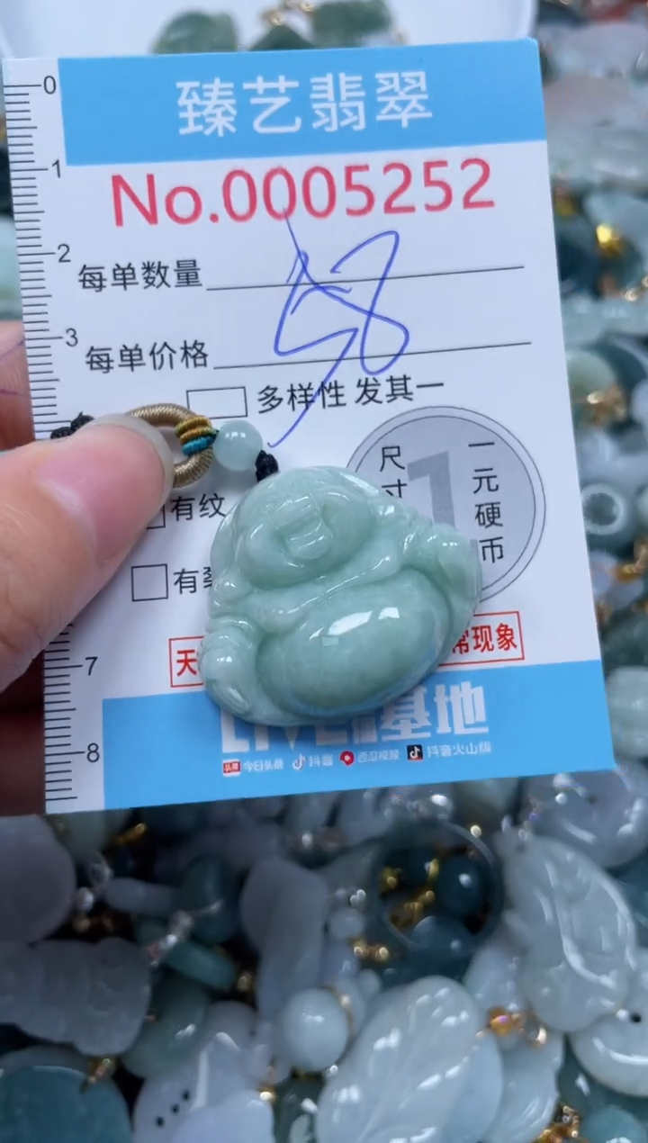 颈饰未镶嵌翡翠5252