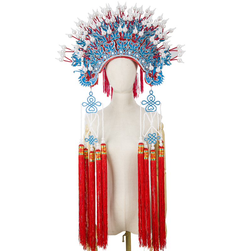 凤冠京剧戏曲用品凤冠蝴蝶凤冠霞披新娘凤冠贵妃醉酒专业舞台凤冠