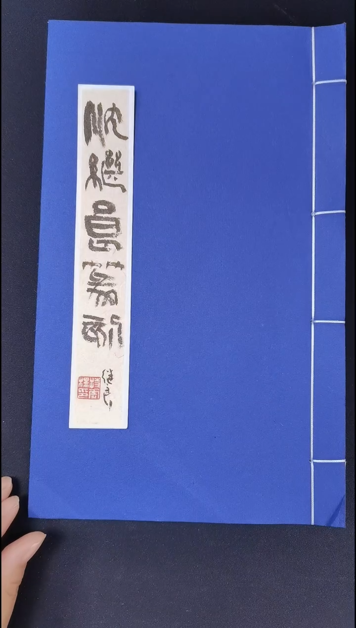昌化石印石西泠名家沈继良老师亲笔提签印谱