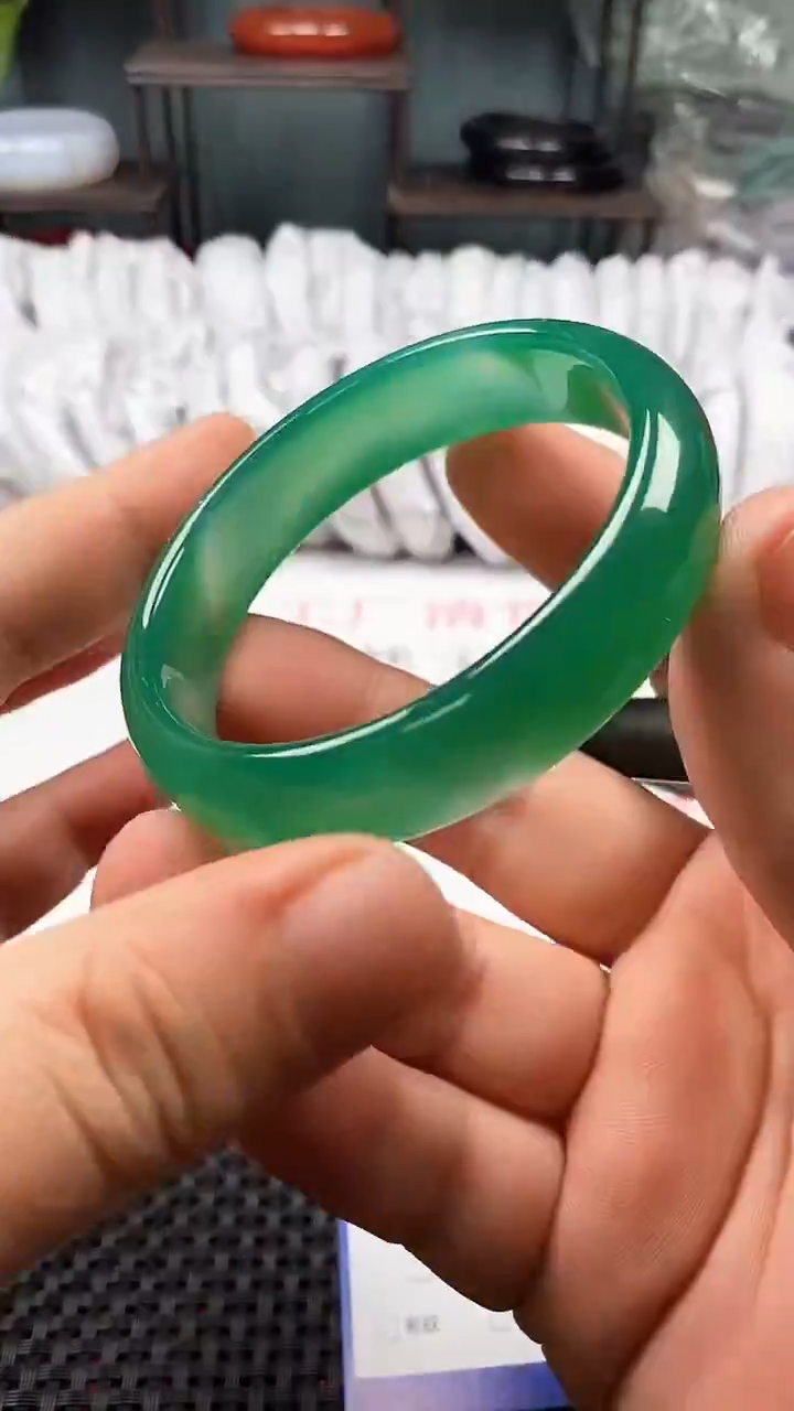 【闪购商品】玛瑙/玉髓手镯未镶嵌233-58多样性发货看清圈口下单