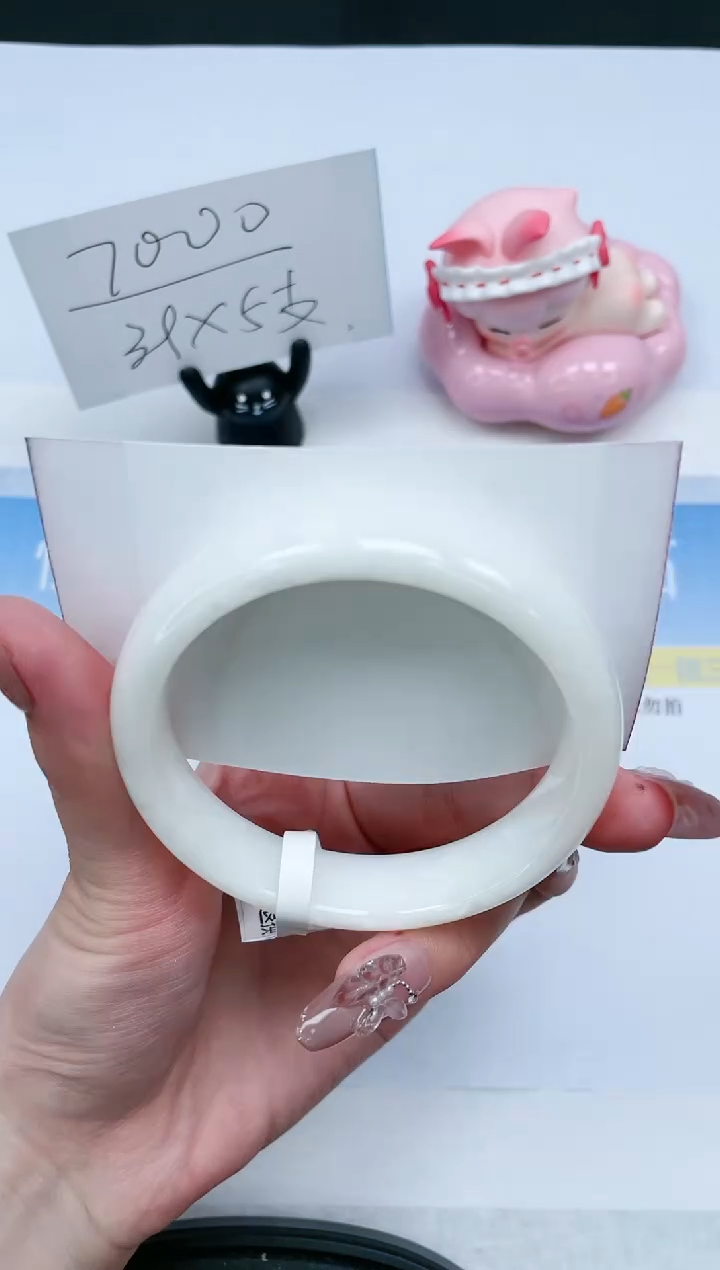 【闪购商品】和田玉未镶嵌手镯393-59.3