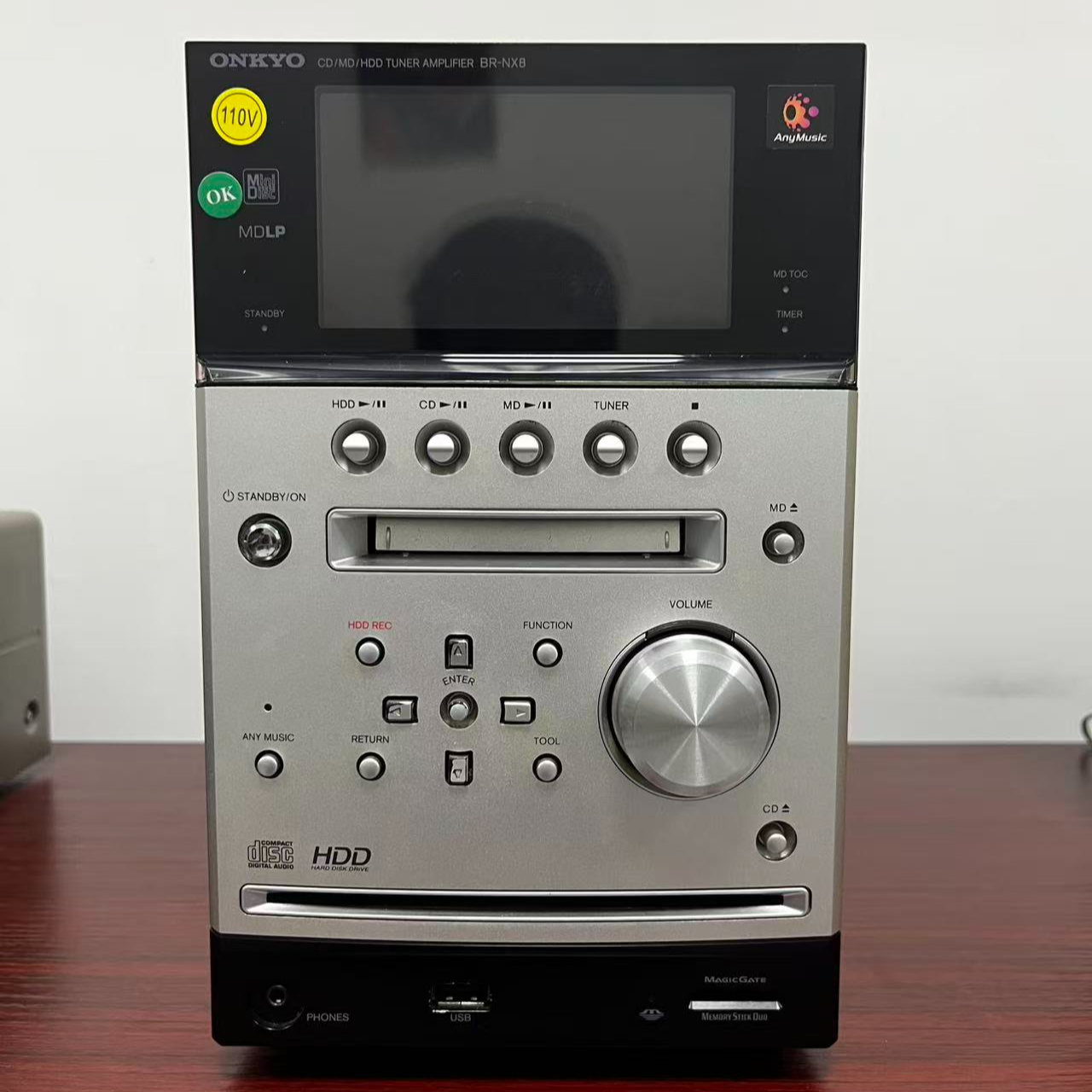 8新 Onkyo/安桥 二手安桥 组合音响机头NX8