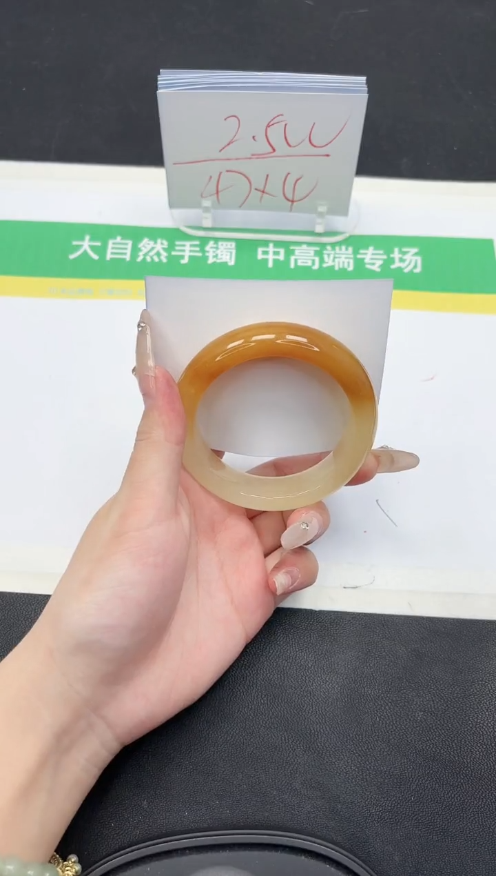 石英质玉未镶嵌手镯235-56.1
