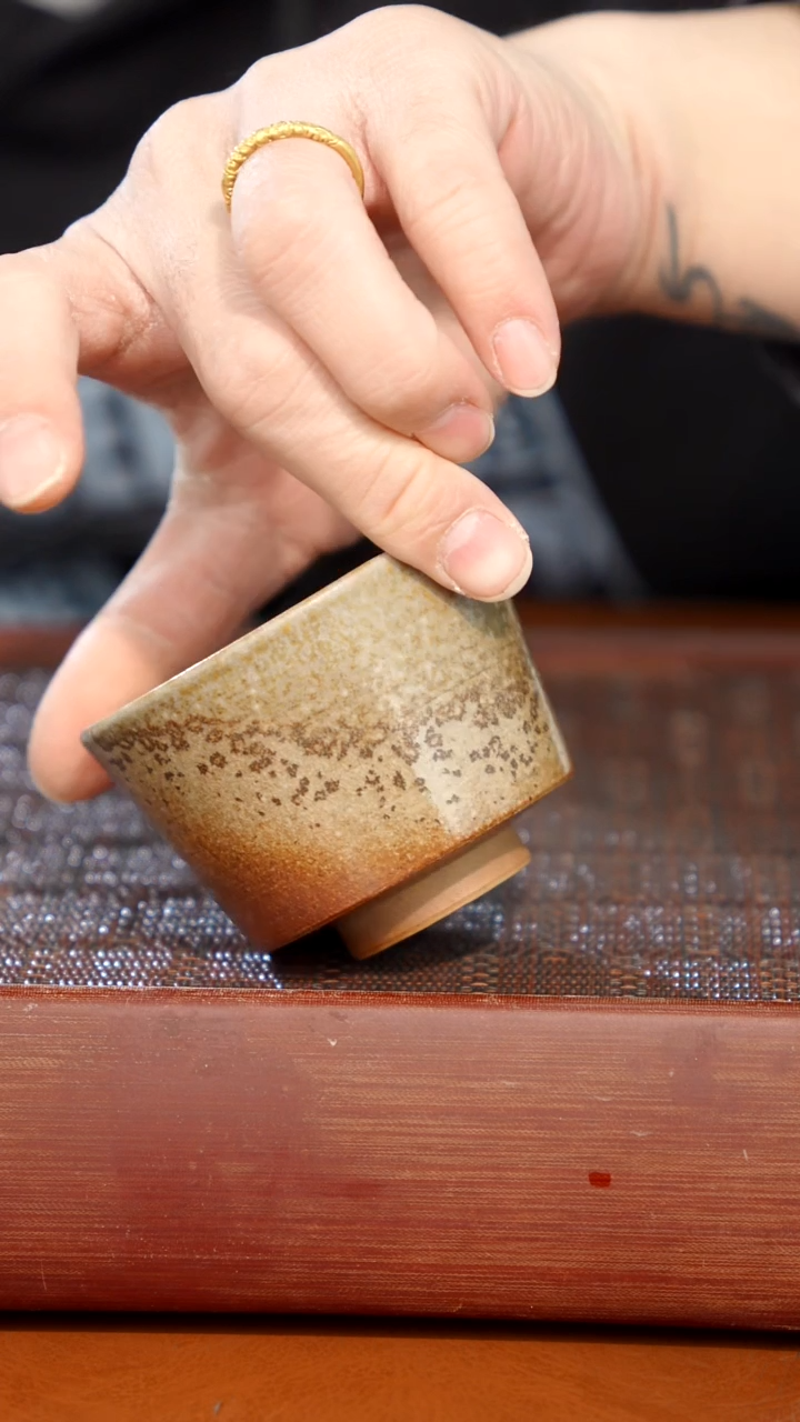 陶瓷奢瓷/瑞寅柴烧茶器（杯子）231
