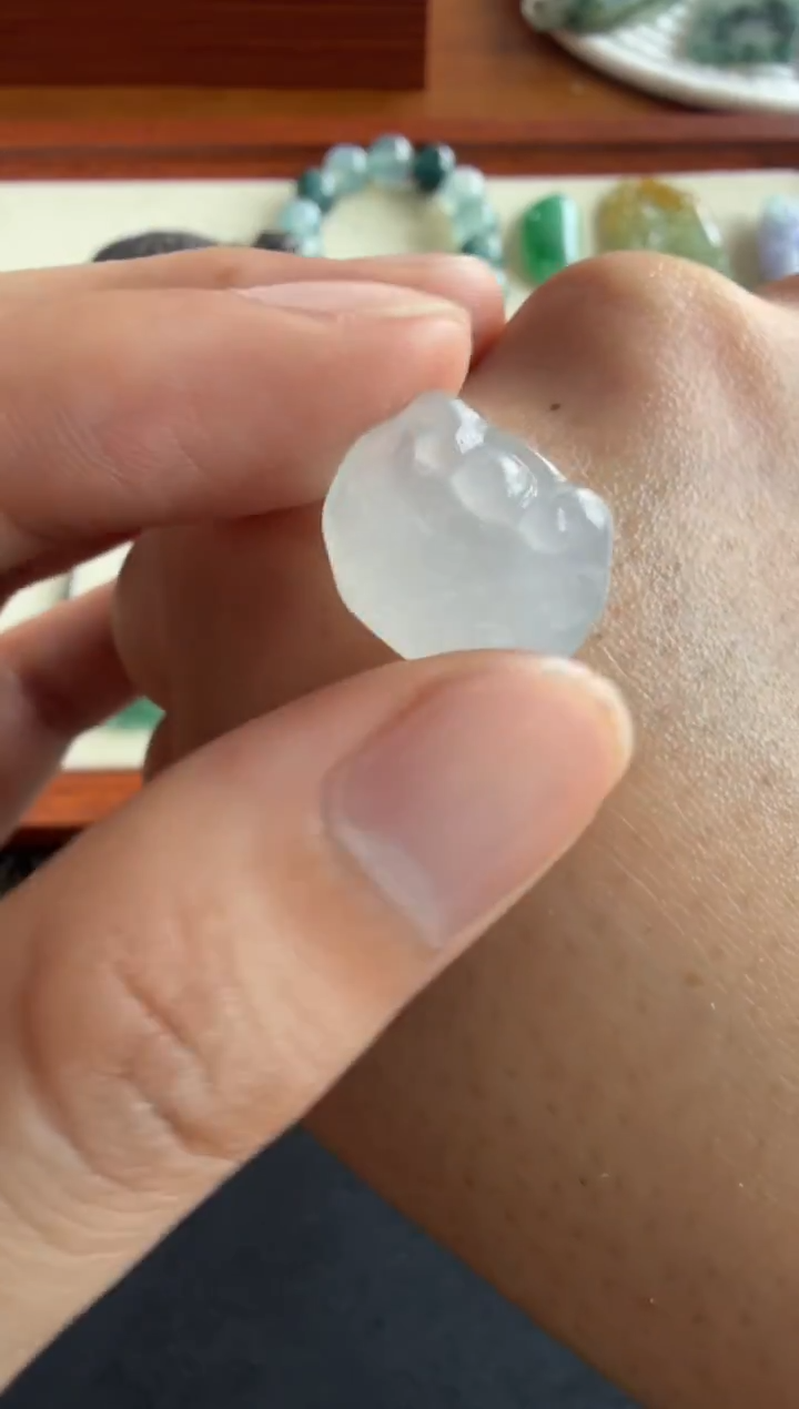 未镶嵌定制翡翠如意头