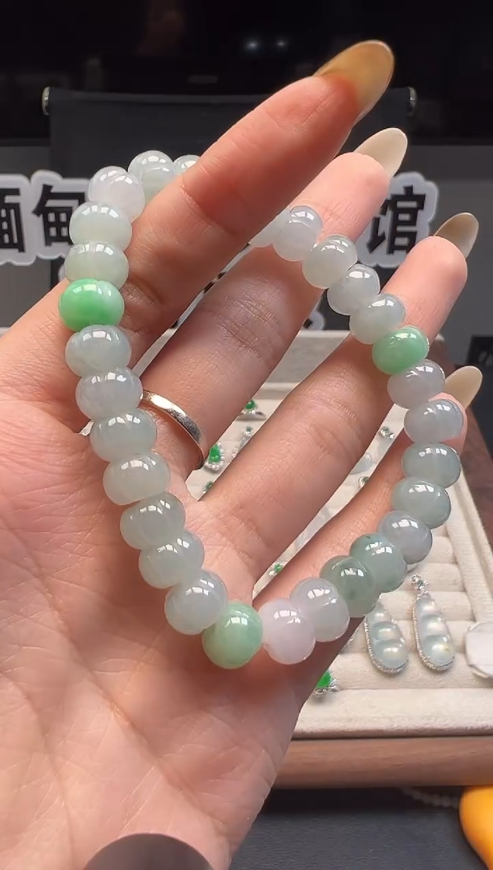 未镶嵌手串翡翠缅甸珠宝严选