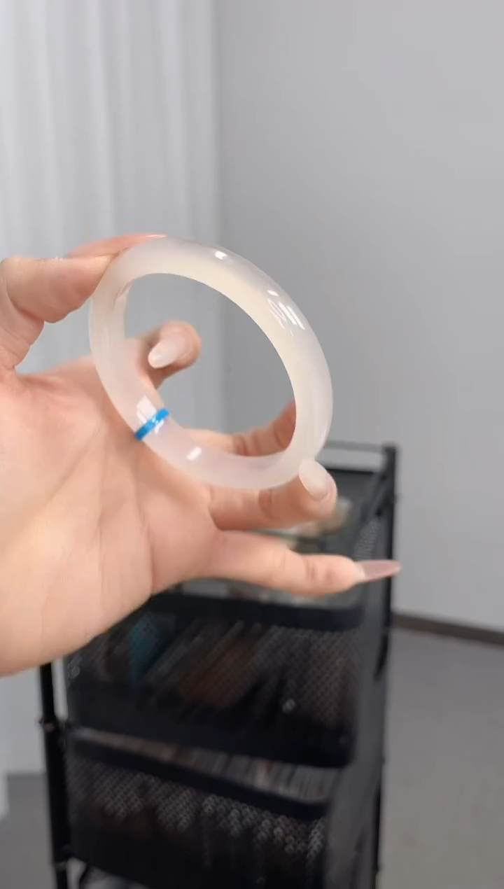 【闪购商品】玛瑙/玉髓手镯未镶嵌56-57圈