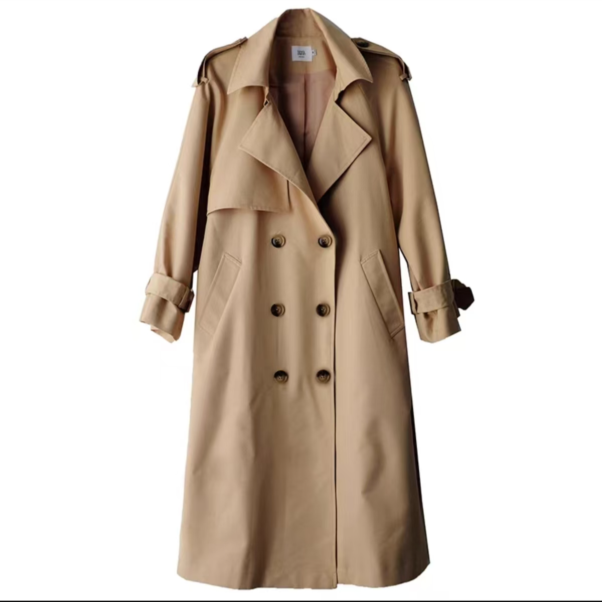 长款女装毛呢大外套