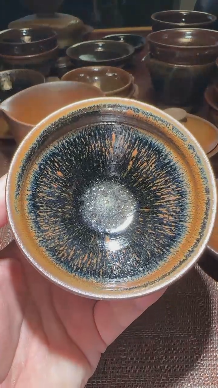【闪购商品】茶盏微瑕通天龙窑柴烧建盏