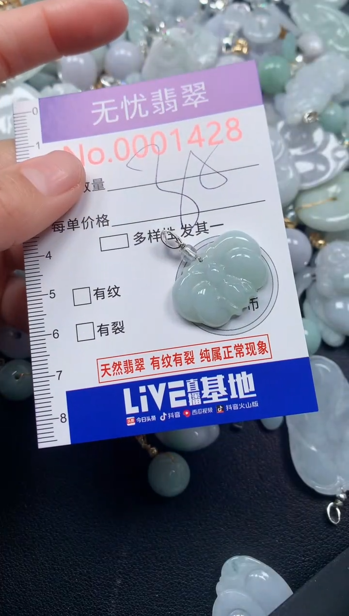 颈饰未镶嵌翡翠1428