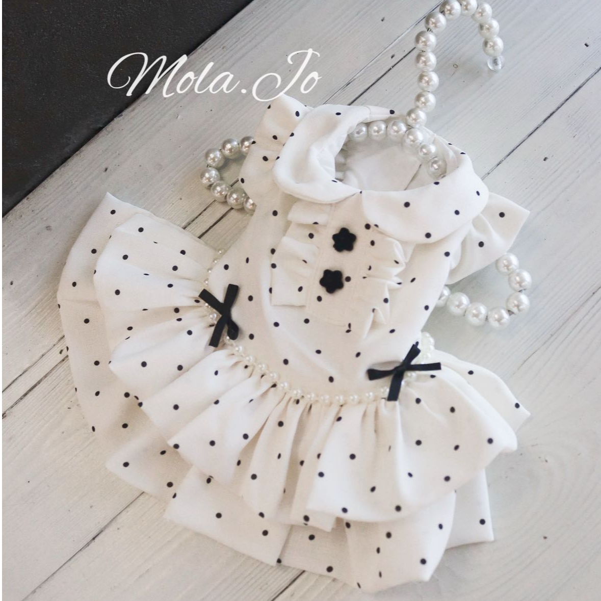 MOLA.JO限定款·宠物礼裙套装·马尔济斯约克夏衣服