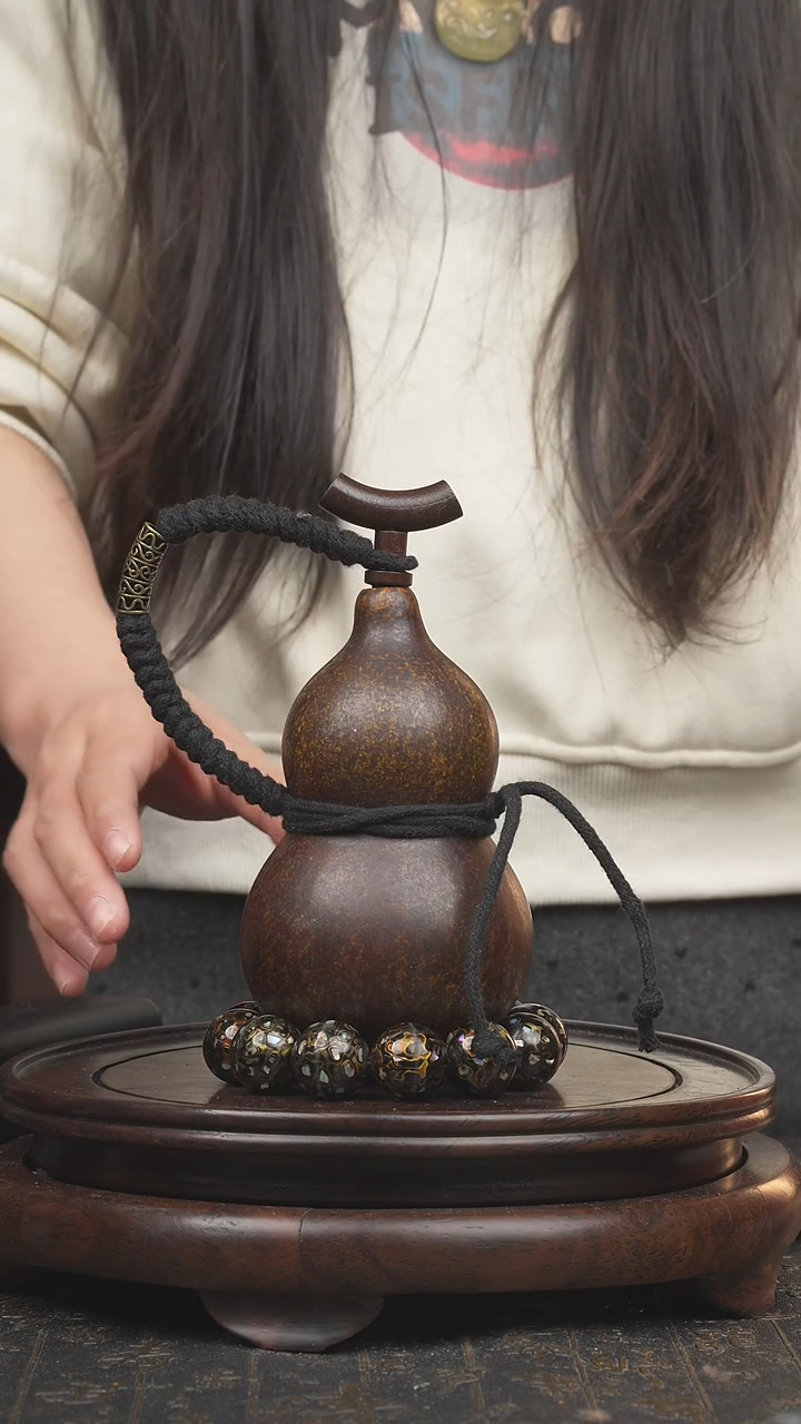 【闪购商品】1728号大漆酒葫芦 一物一拍
