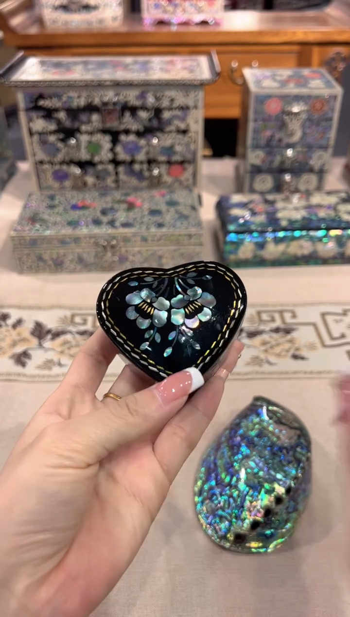 【闪购商品】老货微瑕·弘贝雅螺钿漆器文化馆