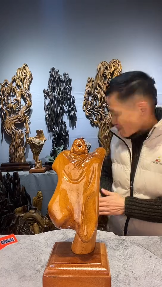 【闪购商品】金丝楠金丝楠小叶桢楠随行摆件26