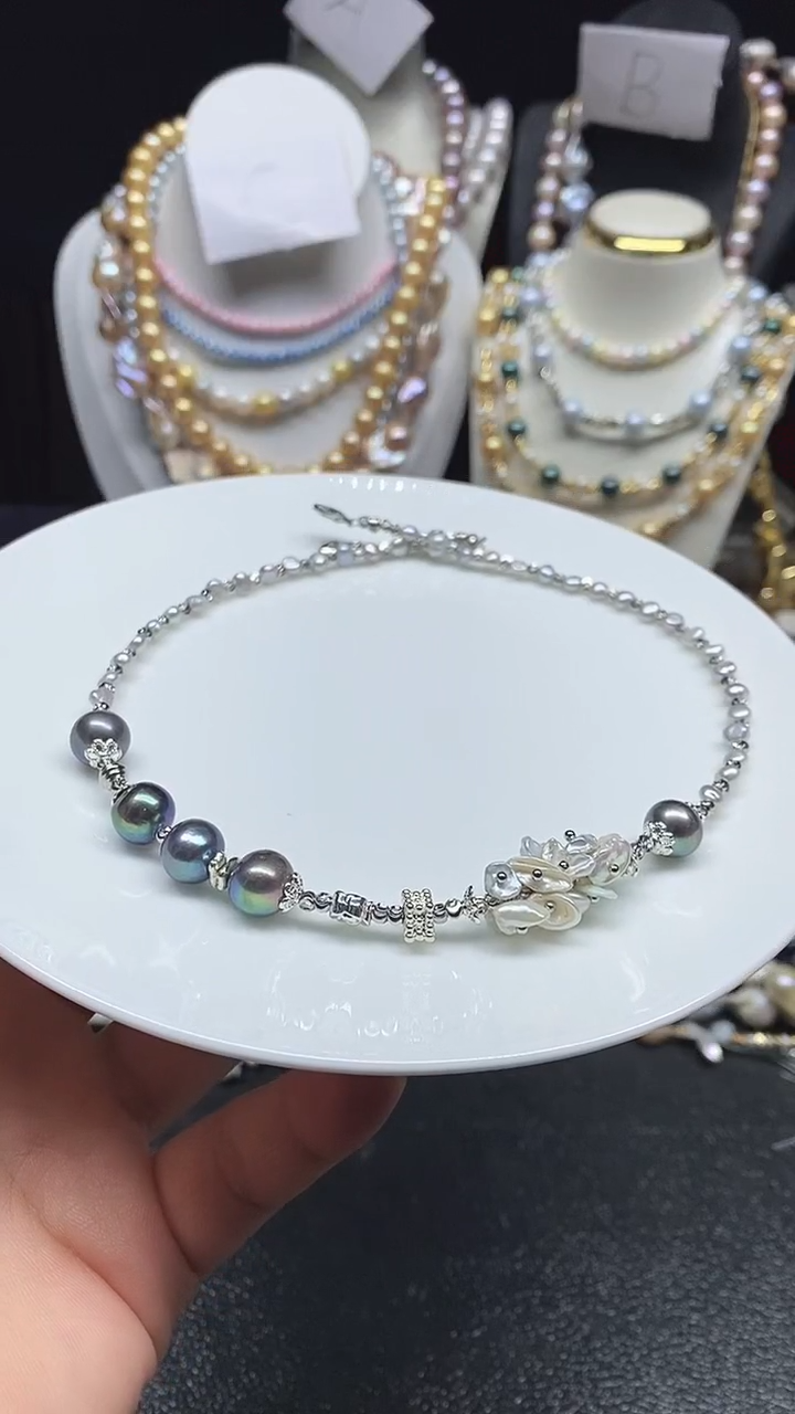 【闪购商品】淡水珍珠颈饰未镶嵌多人