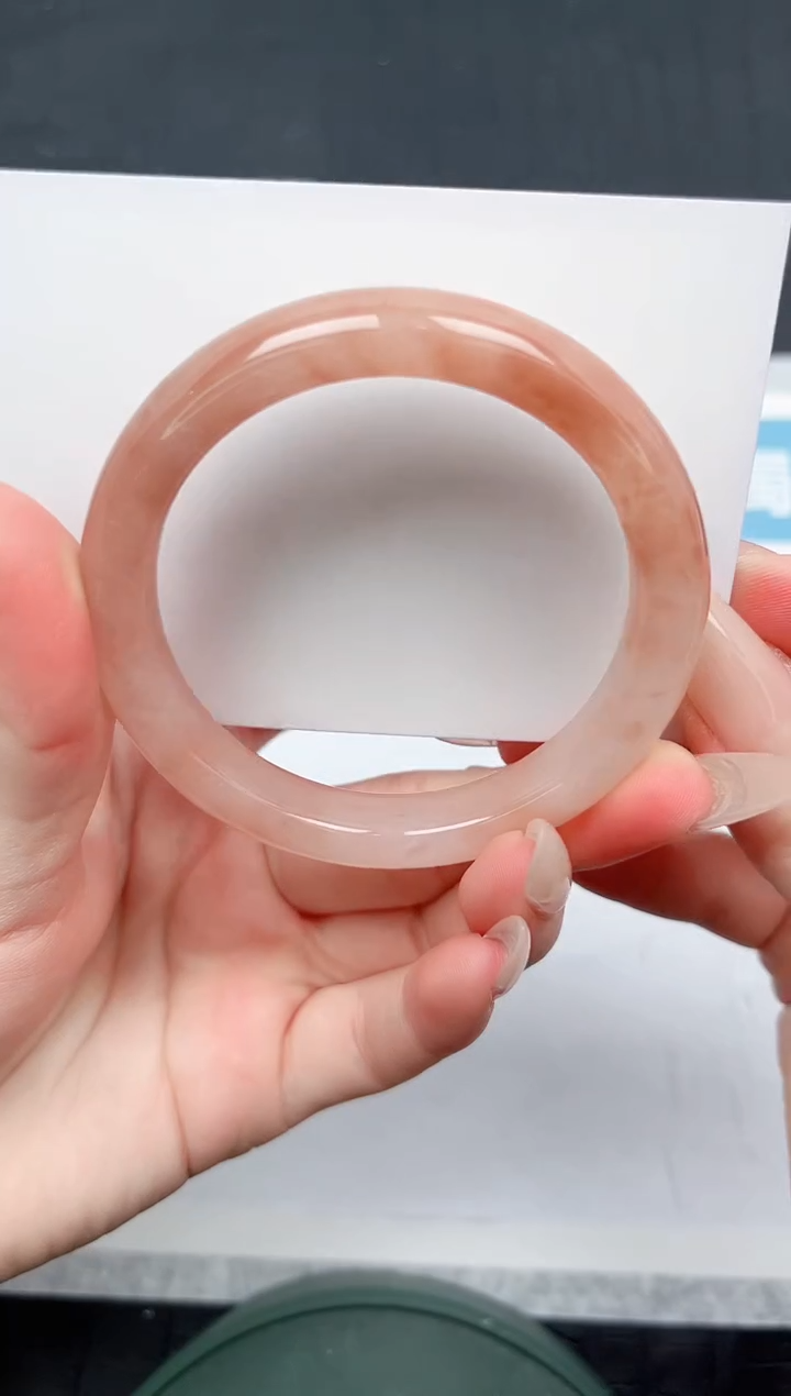 【闪购商品】石英质玉手镯未镶嵌17-53.7